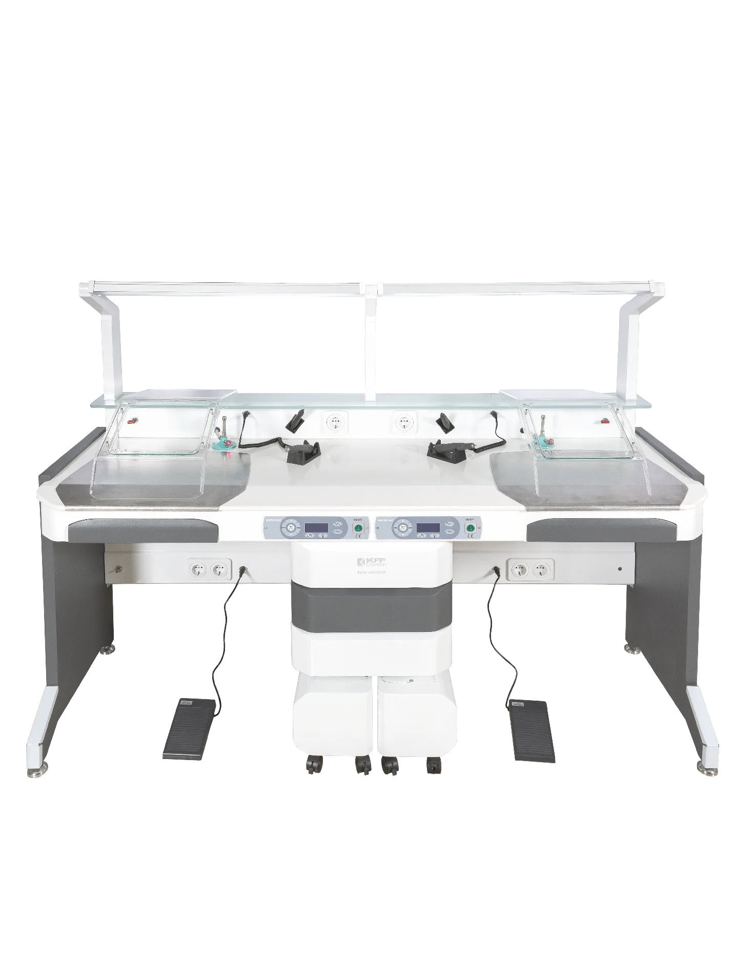 2station lab work bench